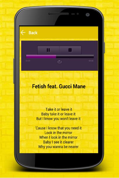 Selena Gomez Fetish song lyrics APK for Android Download