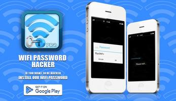 Wifi Password Hacker prank poster