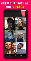 Video Chat Houseparty Simulate Affiche