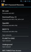 WiFi Passwords Pro capture d'écran 1