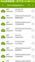 برنامه‌نما WiFi Password Recovery Viewer عکس از صفحه