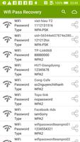 WiFi Password Recovery Viewer screenshot 1