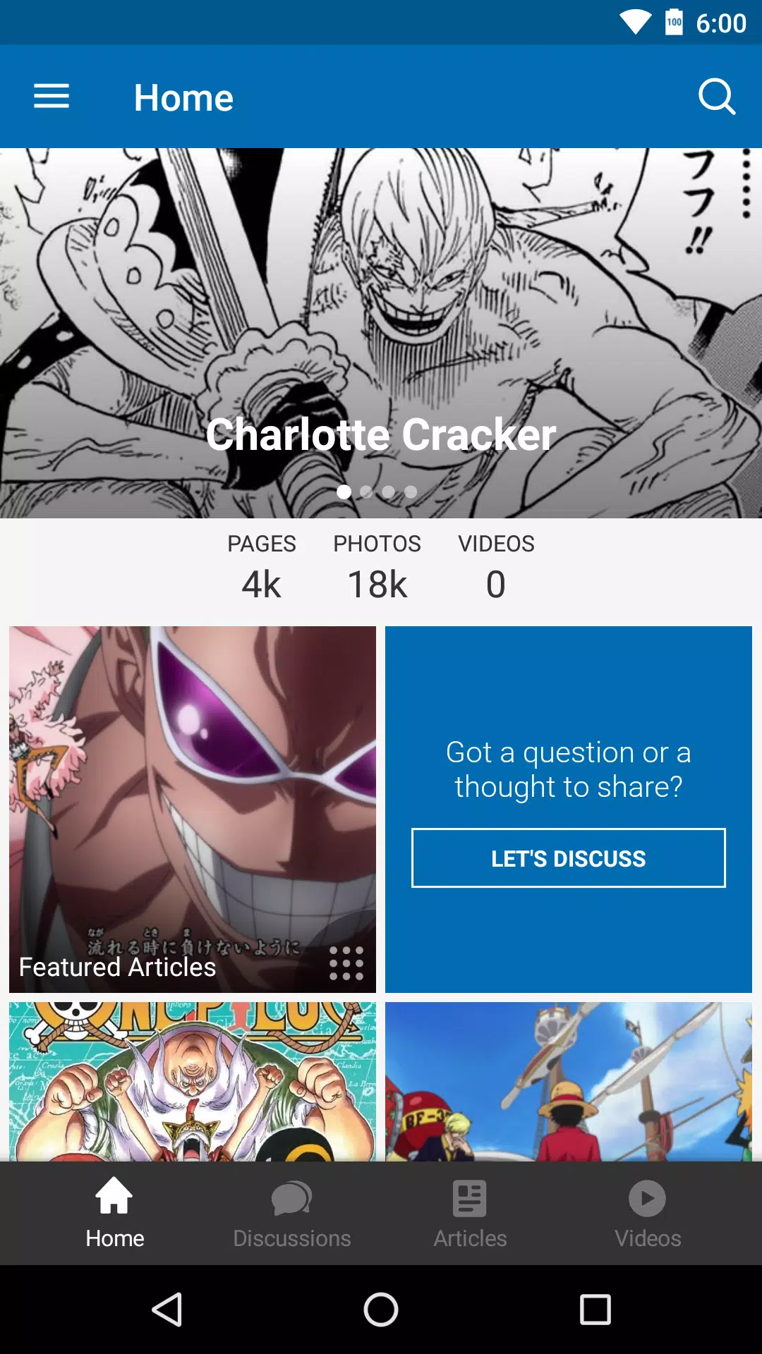 One Piece Wiki::Appstore for Android