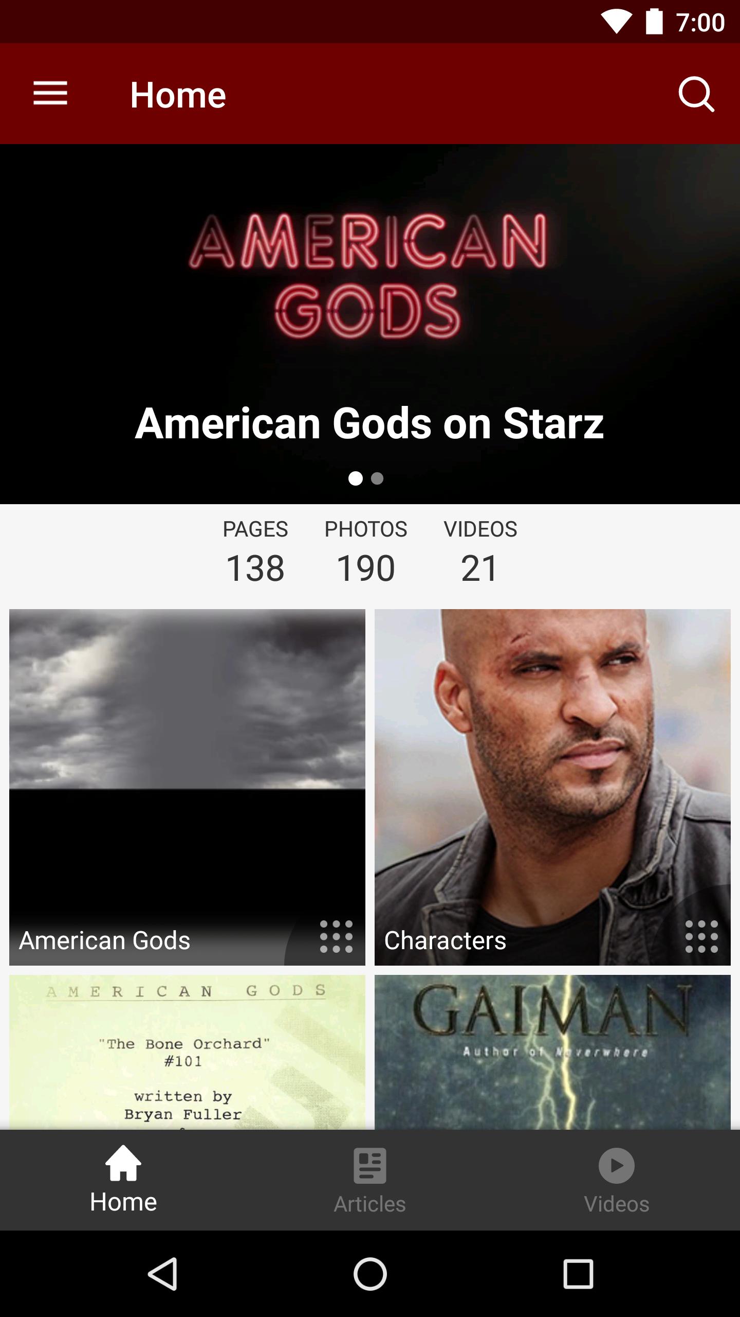 Fandom For American Gods For Android Apk Download