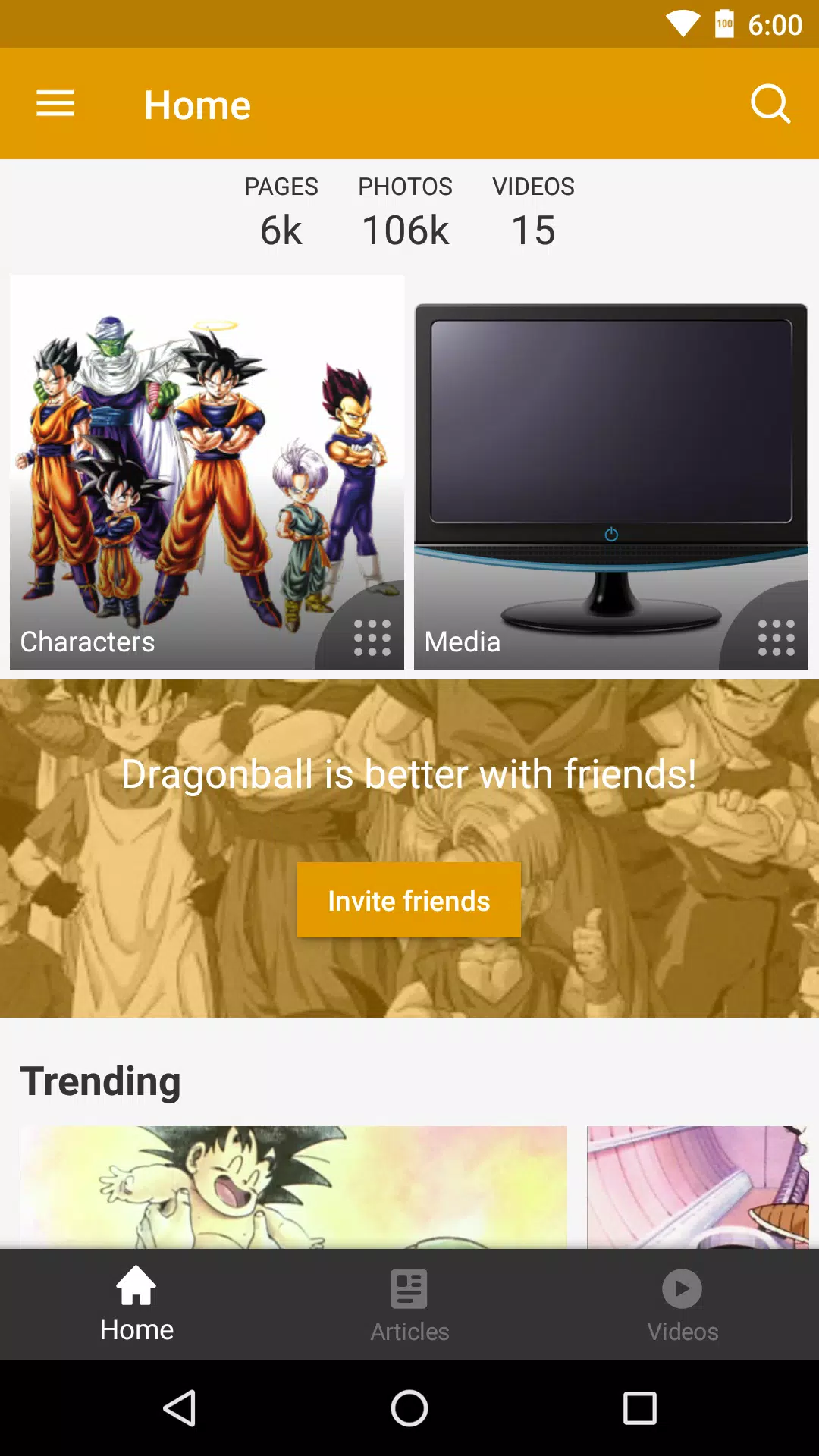 Free download FANDOM for: Dragon Ball APK for Android