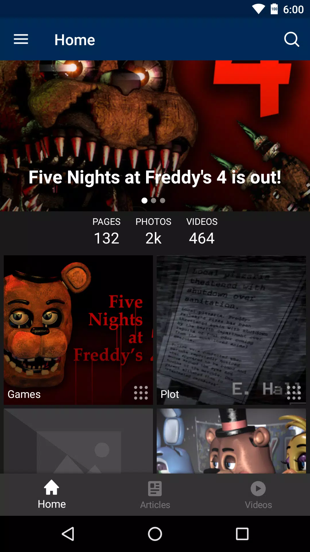 Five Nights at Freddy's 2, The FNAF Fanon Wiki