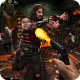 3d Zombie Shooter Death Shooting icône