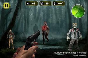 3d Zombie Shooter Death Shooting capture d'écran 1