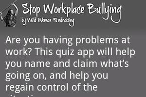 پوستر Stop Workplace Bullying (Full)