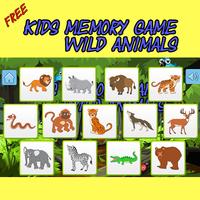 Kids learn Game Wild Animals पोस्टर