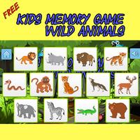 Kids learn Game Wild Animals ảnh chụp màn hình 1