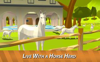 پوستر My Little Horse Farm - try a herd life simulator!