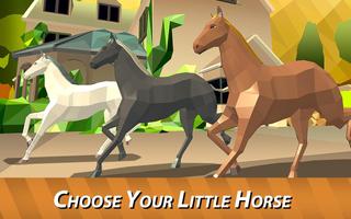My Little Horse Farm: ¡prueba vida de rebaño! captura de pantalla 1