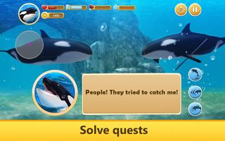 Orca Simulator: Animal Quest screenshot 1