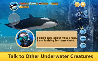 Orca Simulator: Animal Quest screenshot 3