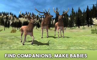 Wild Deer Simulator 3D syot layar 2