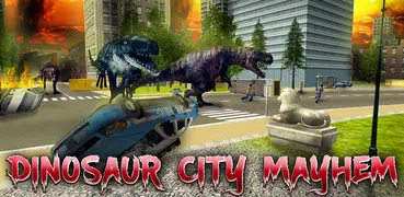 Dinosaur City Mayhem: crash city as Jurassic dino!