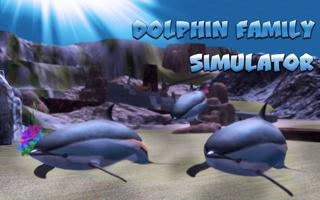 la famille des dauphins Affiche