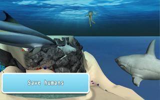 Ocean Dolphin Simulator 3D imagem de tela 2