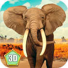Simulateur d'éléphants 3D icône