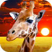 Simulador de girafa africano