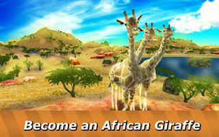 African Giraffe Simulator poster