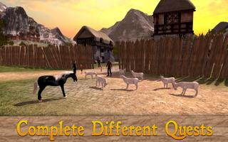Family Horse Simulator captura de pantalla 3