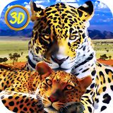 Leopard Family Simulator icône