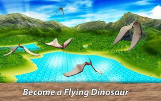 Jurassic Pterodactyl Simulator Poster