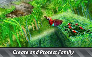 برنامه‌نما Jungle Parrot Simulator - try  عکس از صفحه