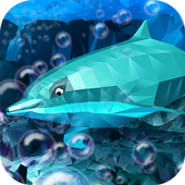 Мир Дельфинов - Плавай в море приключений! иконка