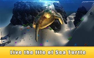 Ocean Turtle Simulator 3D الملصق