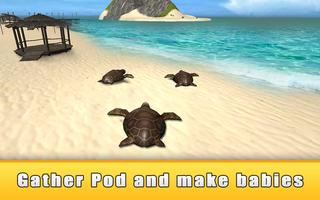 Ocean Turtle Simulator 3D اسکرین شاٹ 2