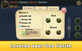 Ocean Turtle Simulator 3D اسکرین شاٹ 3