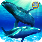 Whale Family Simulator icône