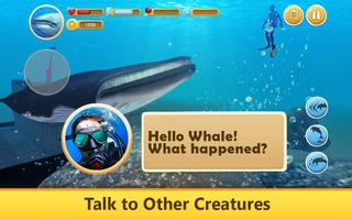 Ocean Whale Simulator Quest स्क्रीनशॉट 3