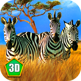 Zebra Family Simulator icône