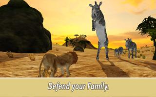 برنامه‌نما Zebra Family Simulator عکس از صفحه