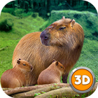 Capybara Simulator 3D آئیکن