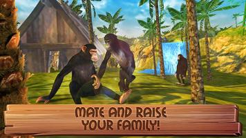 Chimpanzee Monkey Simulator 3D 截图 1