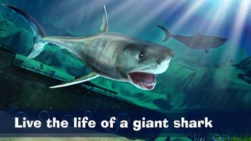 Great White Shark Simulator 3D постер