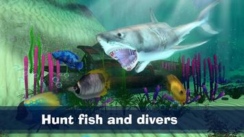 Great White Shark Simulator 3D capture d'écran 1