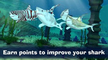 Great White Shark Simulator 3D capture d'écran 3