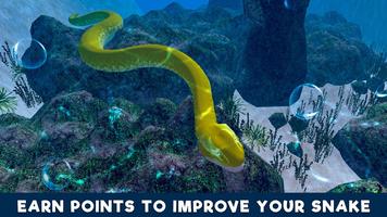 Sea Serpent Monster Snake Sim captura de pantalla 3