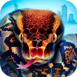 Angry Anaconda Hunting Animals icono