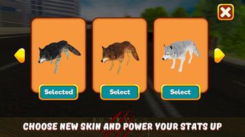 Angry Wolf City Attack Sim syot layar 3
