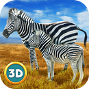 Zebra Horse Survival Simulator APK