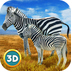 Zebra Horse Survival Simulator Zeichen