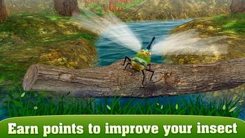 Dragonfly Insect Simulator 3D imagem de tela 3