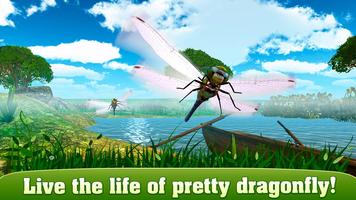 Dragonfly Insect Simulator 3D Cartaz
